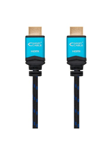Cable HDMI V2.0 4K@60GHz 18 Gbps A/M-A/M, negro, 2.0 m.