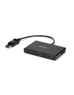 Adaptador Multimonitor de 3 Puertos - Divisor Splitter de Vídeo DisplayPort a 3x HDMI - Hub MST DP a HDMI -1080p Triple - Modo 