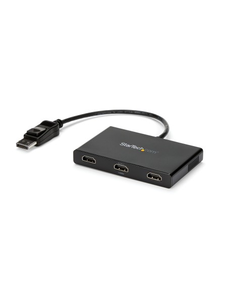 Adaptador Multimonitor de 3 Puertos - Divisor Splitter de Vídeo DisplayPort a 3x HDMI - Hub MST DP a HDMI -1080p Triple - Modo 