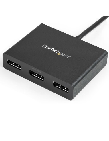 Concentrador MST - Mini DisplayPort a 3x DisplayPort