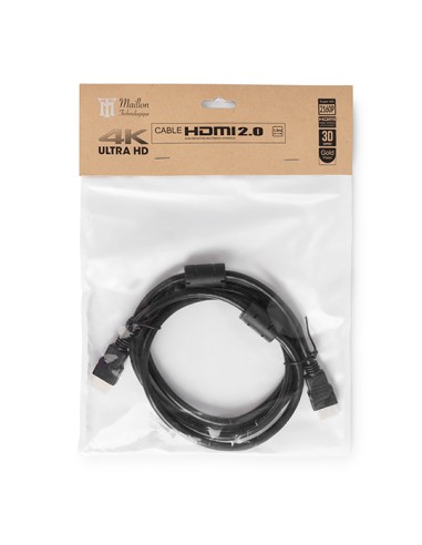 Basic MTBHDB2018 cable HDMI 1,8 m HDMI tipo A (Estándar) Negro