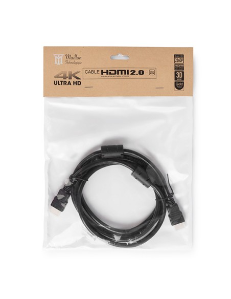 Basic MTBHDB2018 cable HDMI 1,8 m HDMI tipo A (Estándar) Negro