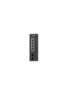 DIS-210G-06P switch Gestionado L2/L3 Gigabit Ethernet (10/100/1000) Energía sobre Ethernet (PoE) DIN rail Negro