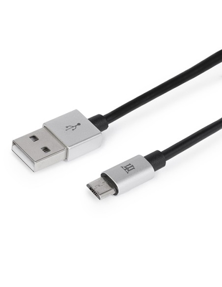 Premium MTPMUS241 cable USB 1 m USB 2.0 USB A Micro-USB B Plata