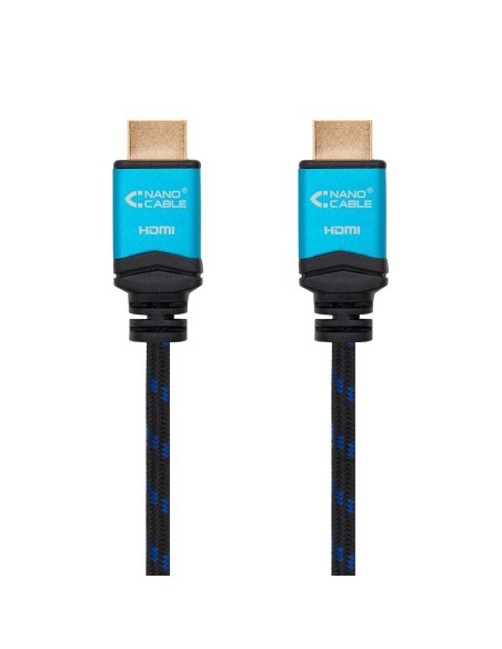 Cable HDMI V2.0 4K@60GHz 18 Gbps A/M-A/M, negro, 7.0 m.