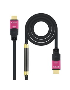 10.15.3730 cable HDMI 30 m HDMI tipo A (Estándar) Negro, Rosa