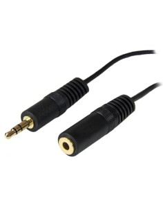 Cable de 3,6m Alargador Extensor de Audio Mini Jack 3,5mm Chapado en Oro para Auriculares - Macho a Hembra