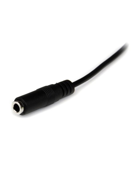 Cable de 2m de Extensión Alargador de Auriculares Mini-Jack 3,5mm Estéreo Macho a Hembra - Delgado