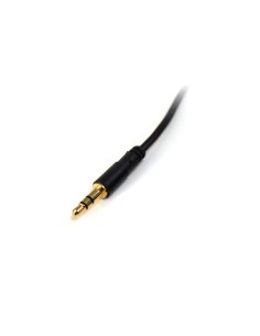 Cable Delgado de 91cm de Audio Estéreo Conector Mini Jack 3,5mm - Plug TRRS - Macho a Macho 2
