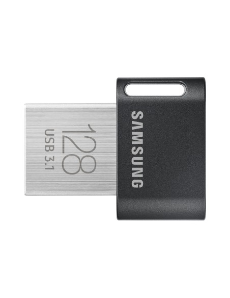 MUF-128AB unidad flash USB 128 GB USB tipo A 3.2 Gen 1 (3.1 Gen 1) Gris, Plata