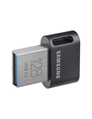 MUF-128AB unidad flash USB 128 GB USB tipo A 3.2 Gen 1 (3.1 Gen 1) Gris, Plata