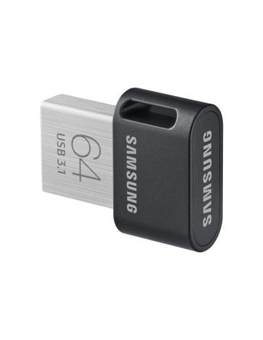 MUF-64AB unidad flash USB 64 GB USB tipo A 3.2 Gen 1 (3.1 Gen 1) Gris, Plata