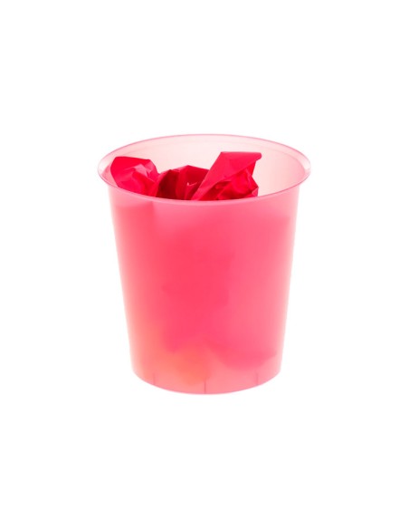 PAPELERA ARCHIVO 2000 16L TRANSL. FUCSIA 2001