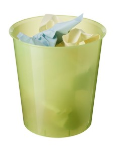 2001 KW TL papelera 18 L Alrededor Polipropileno (PP) Verde