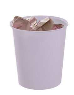 2001 ML PS papelera 18 L Alrededor Púrpura