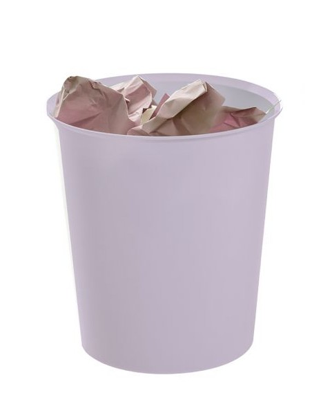 2001 ML PS papelera 18 L Alrededor Púrpura