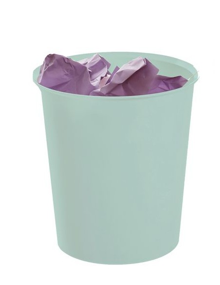 2001 VE PS papelera 18 L Alrededor Verde