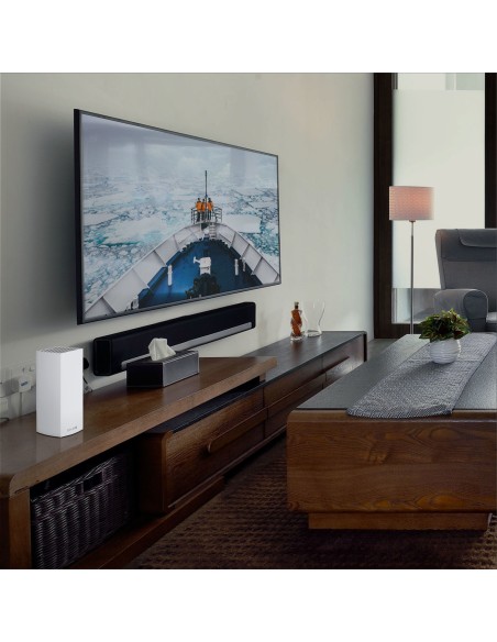 MX5300-EU sistema Wi-Fi Mesh (Wi-Fi en malla) Tribanda (2,4 GHz/5 GHz/5 GHz) Wi-Fi 6 (802.11ax) Negro, Blanco 4 Interno