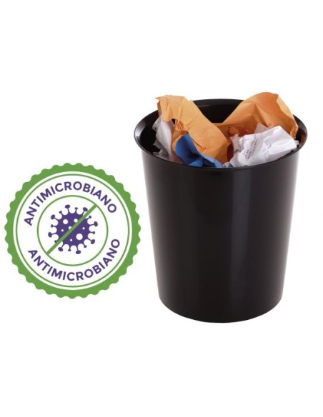 2001AM NE cubo de basura Alrededor Copolímero de polipropileno (PPC) Negro