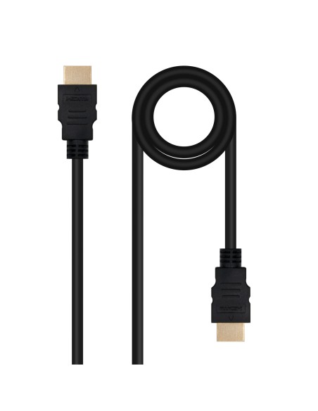 Cable HDMI V2.0 4K@60Hz 18Gbps A/M-A/M, 3 m, Negro