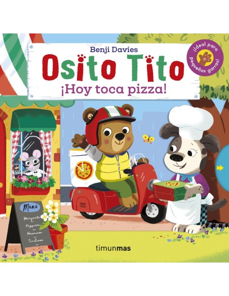 Osito Tito Hoy toca pizza