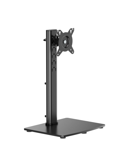 Soporte de Mesa Con Peana Eco Giratorio e Inclinable para Monitor/TV 12kg de 17-34, Negro