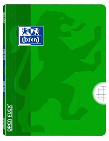 Paq 10 libreta openflex a4 48h 90g cuad 4x4 c m verde tapa plastico oxford Paq 10 libreta openflex a4 48h 90g cuad 4x4 c m verde tapa plastico oxford