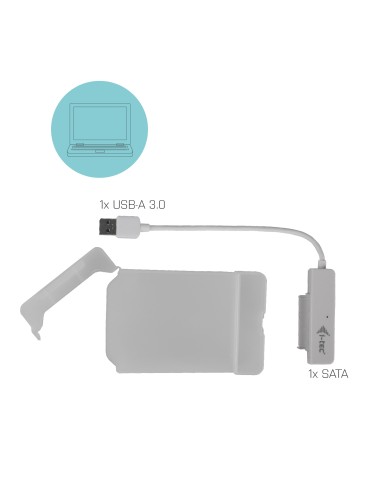 MySafe USB 3.0 Easy 2.5" External Case  White