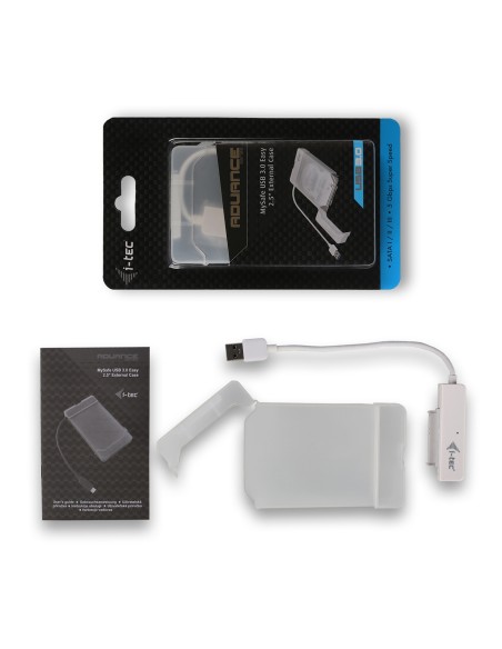 MySafe USB 3.0 Easy 2.5" External Case  White