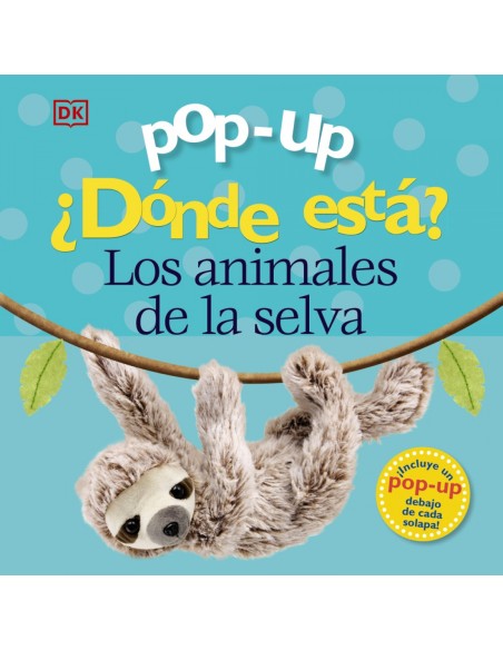 Pop up Donde esta Los animales de la selva