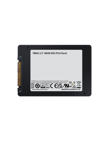 PM9A3 2.5" 960 GB PCI Express 4.0 V-NAND TLC NVMe