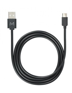 001278 cable USB 1 m USB A USB C/Lightning Negro