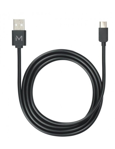 001278 cable USB 1 m USB A USB C/Lightning Negro
