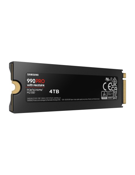 990 Pro M.2 4 TB PCI Express 4.0 V-NAND TLC NVMe