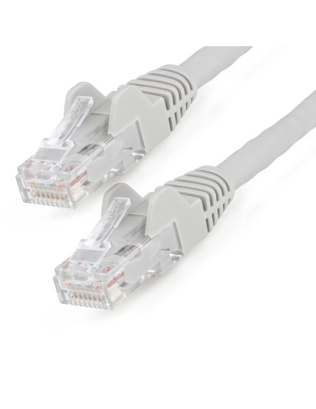 Cable Ethernet CAT6 de 1m - LSZH - Cable de Red de 10 Gigabits de 650MHz y PoE de 100W UTP sin Enganches (Snagless) con Alivio 