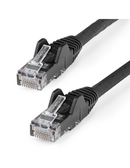 Cable Ethernet CAT6 de 50cm - LSZH - Cable de Red de 10 Gigabits de 650MHz y PoE de 100W UTP sin Enganches (Snagless) con Alivi