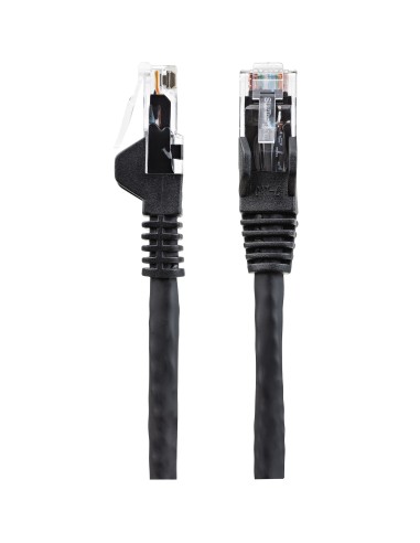 Cable Ethernet CAT6 de 50cm - LSZH - Cable de Red de 10 Gigabits de 650MHz y PoE de 100W UTP sin Enganches (Snagless) con Alivi