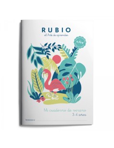 MI CUADERNO DE VERANO RUBIO 3 4 ANOS