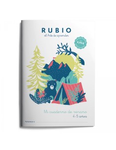 MI CUADERNO DE VERANO RUBIO 4 5 ANOS