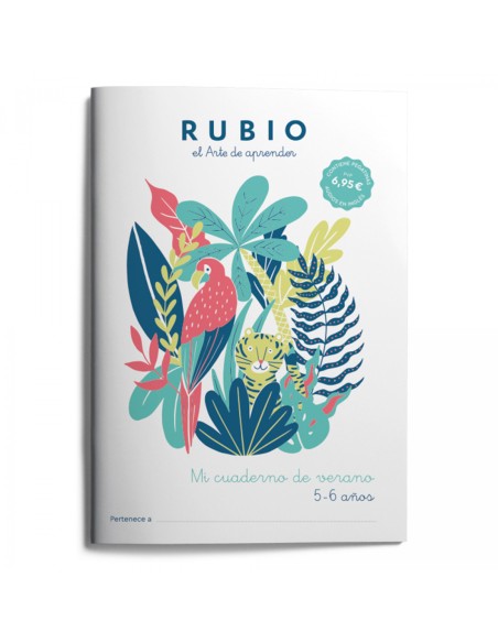 MI CUADERNO DE VERANO RUBIO 5 6 ANOS