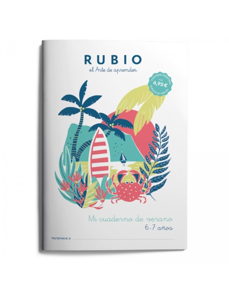 MI CUADERNO DE VERANO RUBIO 6 7 ANOS