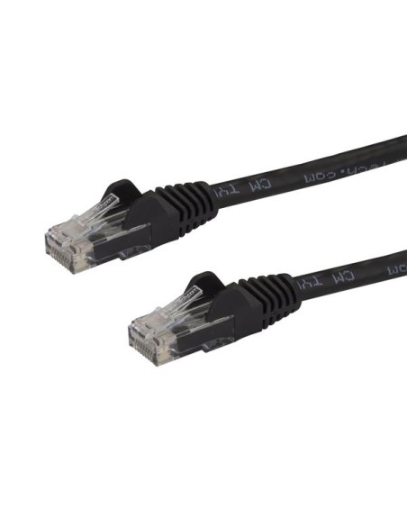 Cable de Red Ethernet Snagless Sin Enganches Cat 6 Cat6 Gigabit 10m - Negro