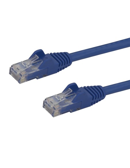 Cable de Red Ethernet Snagless Sin Enganches Cat 6 Cat6 Gigabit 1m - Azul