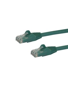 Cable de 2m Verde de Red Gigabit Cat6 Ethernet RJ45 sin Enganche - Snagless