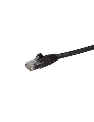 Cable de Red Ethernet Snagless Sin Enganches Cat 6 Cat6 Gigabit 3m - Negro