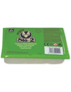 C 8 arcilla sio 2 escolar blanca 15kg