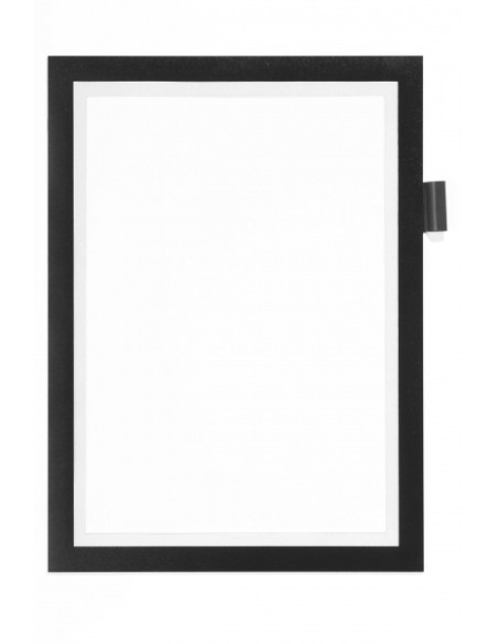 DURAFRAME NOTE marco magnético A4 Negro