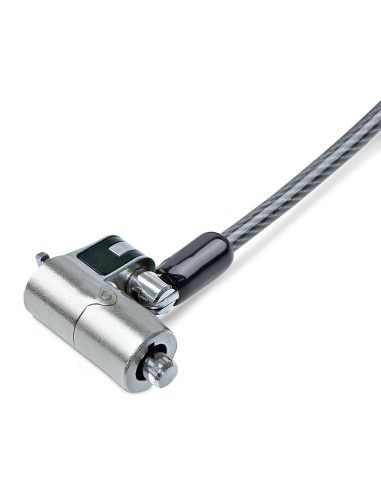 NANOK-LAPTOP-LOCK cable antirrobo Negro, Plata 2 m