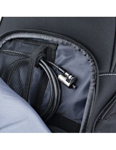 NANOK-LAPTOP-LOCK cable antirrobo Negro, Plata 2 m
