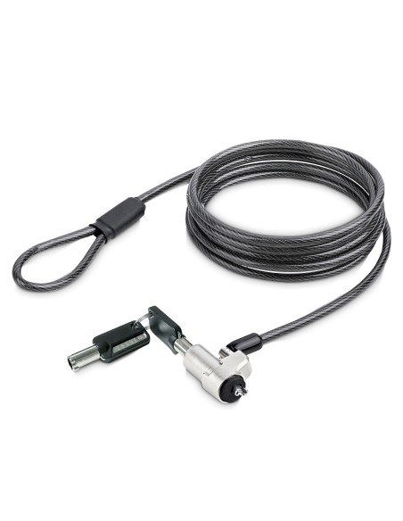 NBLWK-LAPTOP-LOCK cable antirrobo Negro, Plata 2 m